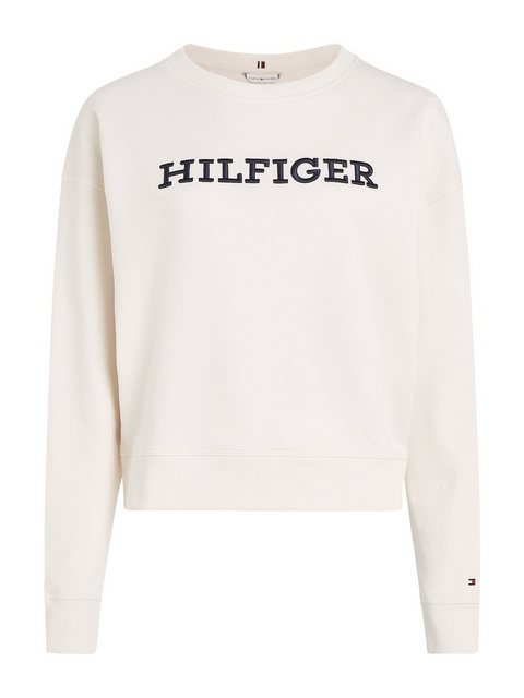 Tommy Hilfiger Sweatshirt REG MONOTYPE EMB SWEATSHIRT mit markanter Hilfige günstig online kaufen