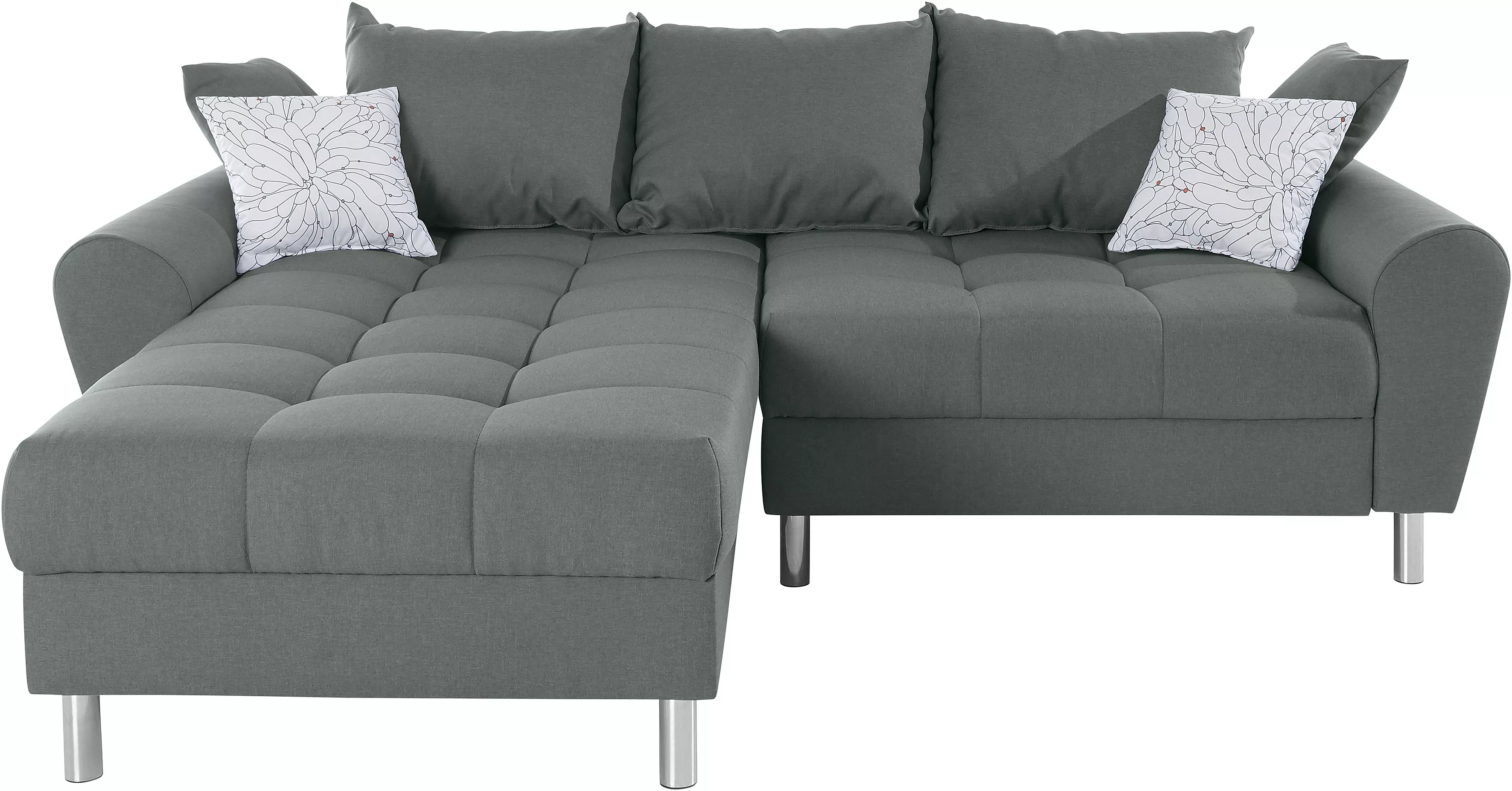 COLLECTION AB Ecksofa "Rada L-Form", inklusive Hocker, Bettfunktion und Fed günstig online kaufen