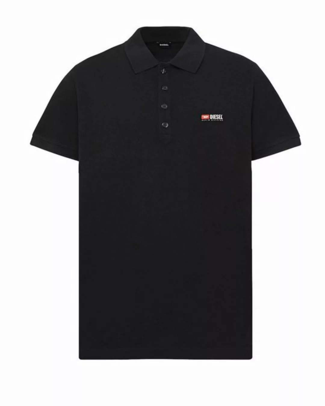 Diesel Poloshirt Regular Fit - T-WEET-DIV Schwarz - Gr. S Small günstig online kaufen