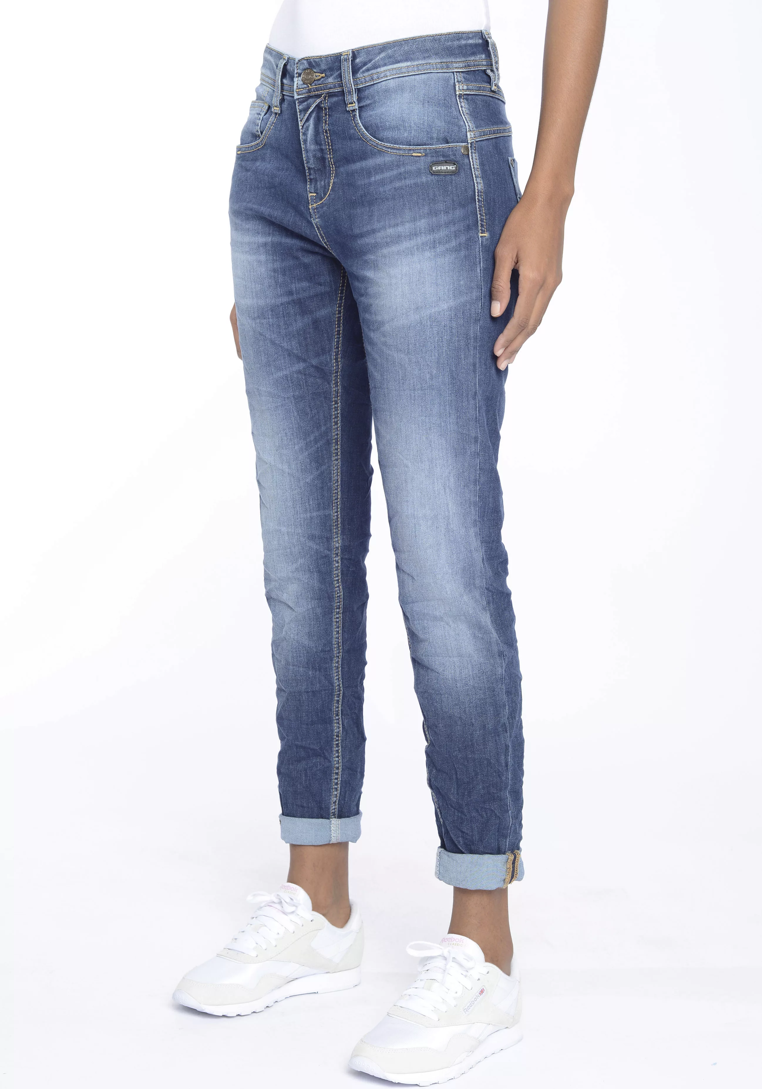 GANG Relax-fit-Jeans "94AMELIE", perfekter Sitz durch Elasthan-Anteil günstig online kaufen