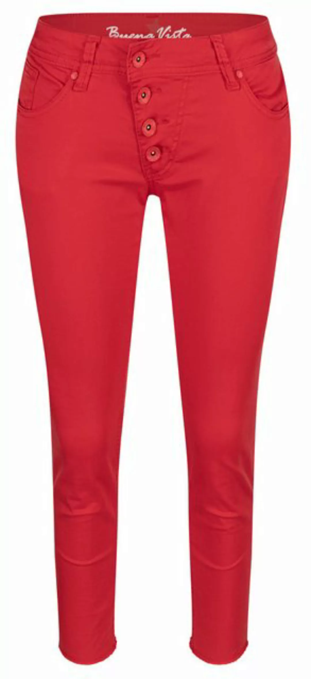 Buena Vista Stretch-Jeans BUENA VISTA MALIBU 7/8 lipstick red 2404 B5122 40 günstig online kaufen