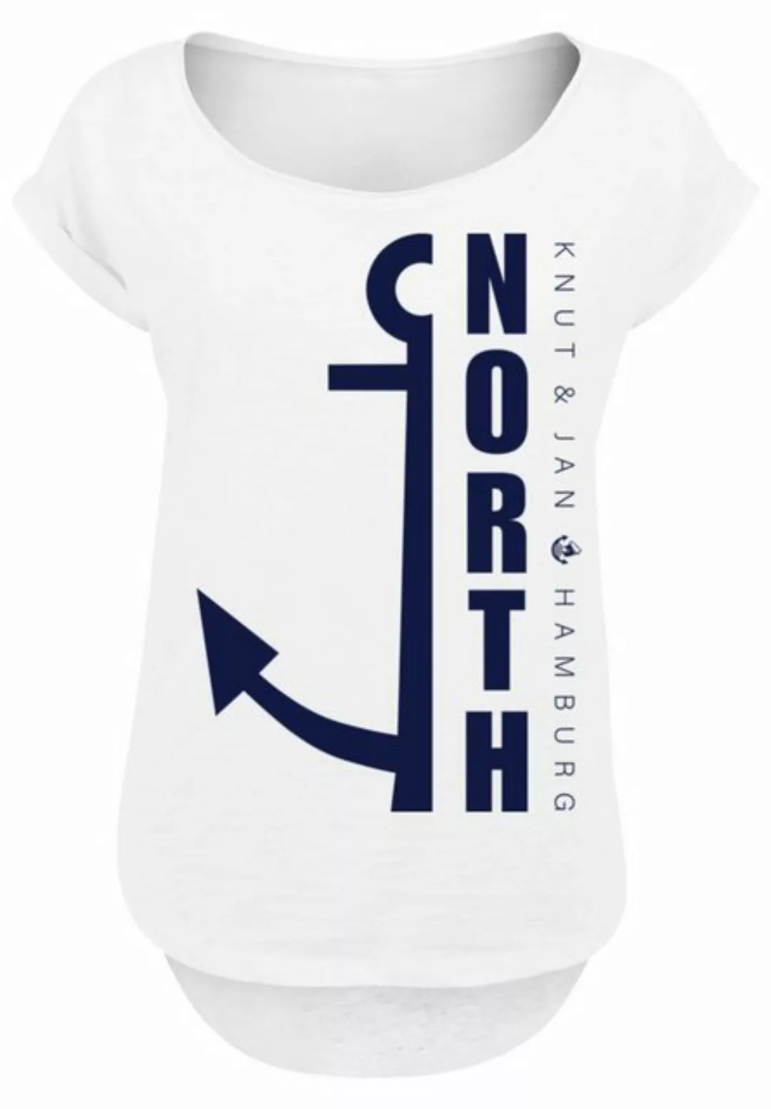 F4NT4STIC T-Shirt PLUS SIZE North Anker Print günstig online kaufen