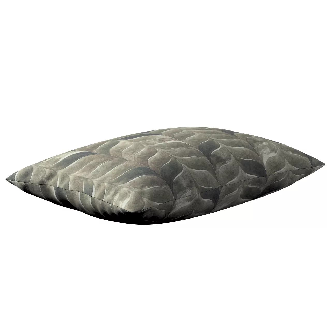 Kissenhülle Kinga rechteckig, grau-braun, 47 x 28 cm, Abigail (143-12) günstig online kaufen