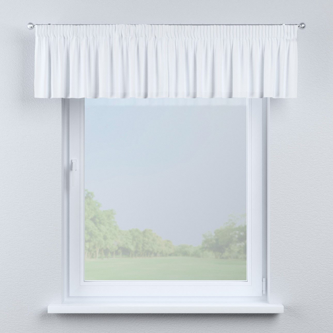 Kurzgardine mit Kräuselband, silbern, 130 x 40 cm, Damasco (141-77) günstig online kaufen