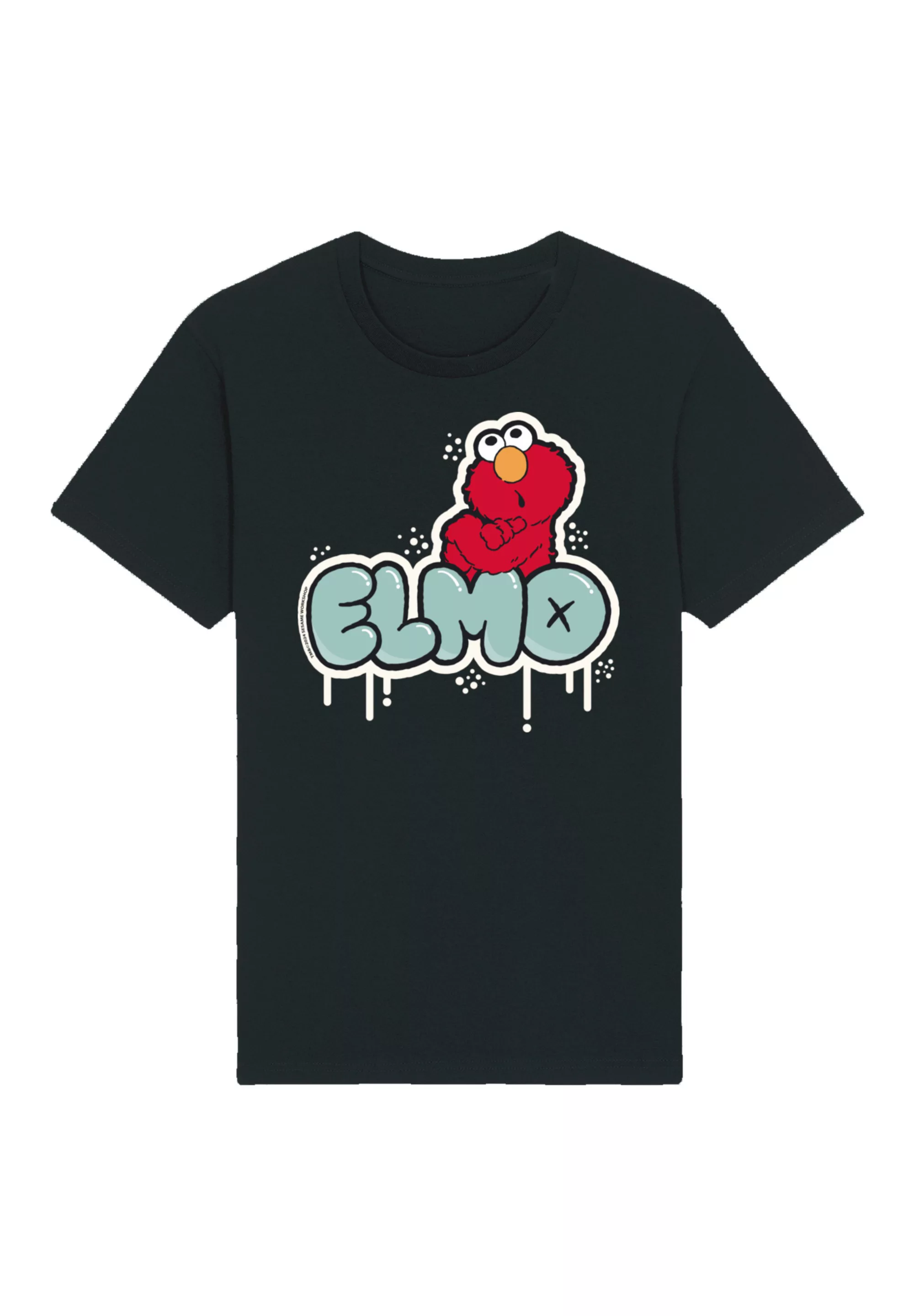 F4NT4STIC T-Shirt "Sesamstraße Elmo Graffiti", Premium Qualität,Nostalgie, günstig online kaufen