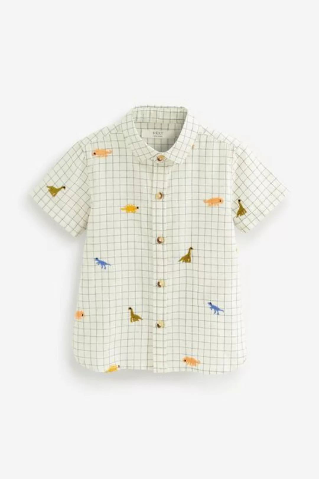 Next Kurzarmhemd Kariertes Hemd (1-tlg) günstig online kaufen
