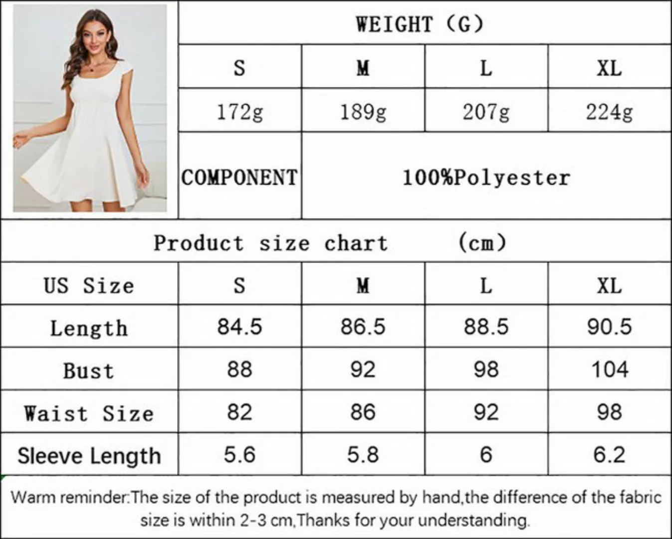 RUZU UG Dirndl Taillenumspielender Kuchenrock rückenfreies Kleid mit U-Auss günstig online kaufen