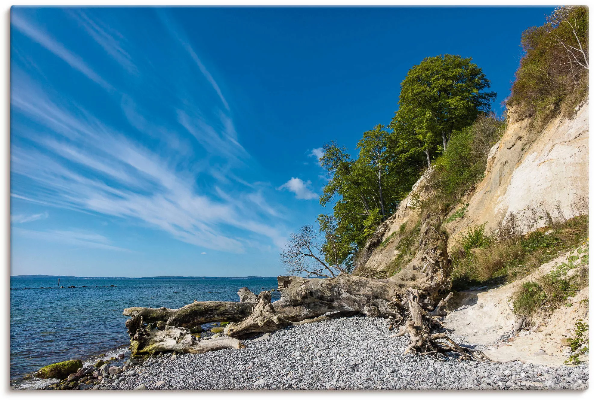 Artland Wandbild »Kreidefelsen auf der Insel Rügen II«, Küste, (1 St.), als günstig online kaufen