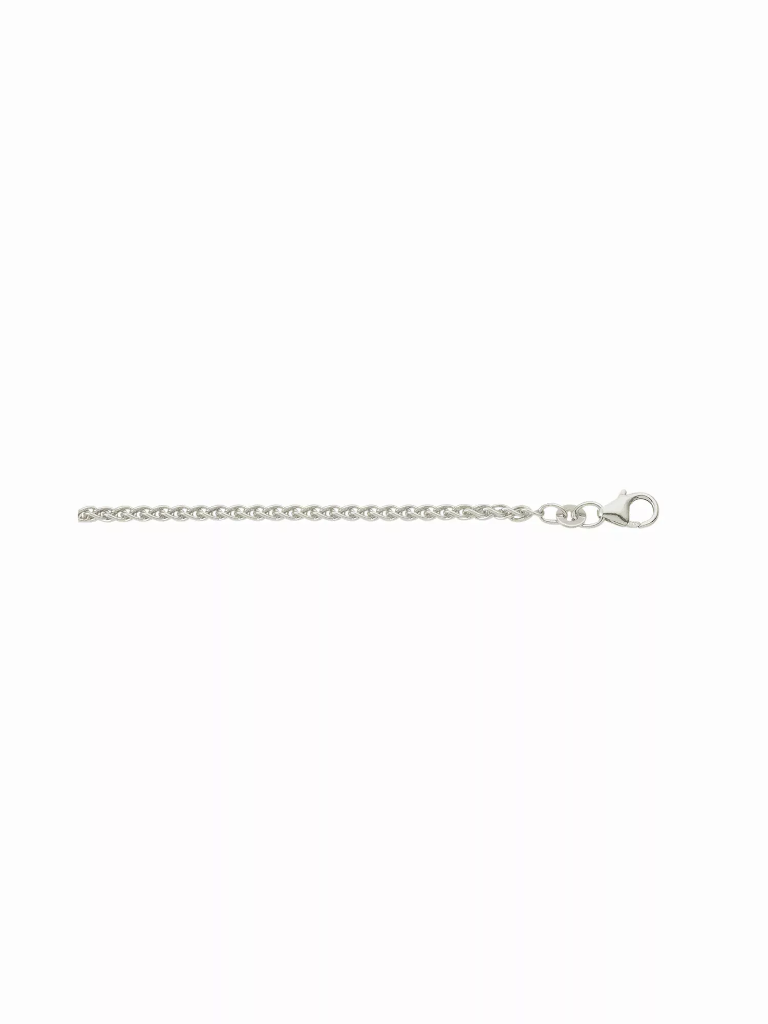 Adelia´s Silberkette "925 Silber Zopf Halskette Ø 2,1 mm", Silberschmuck fü günstig online kaufen