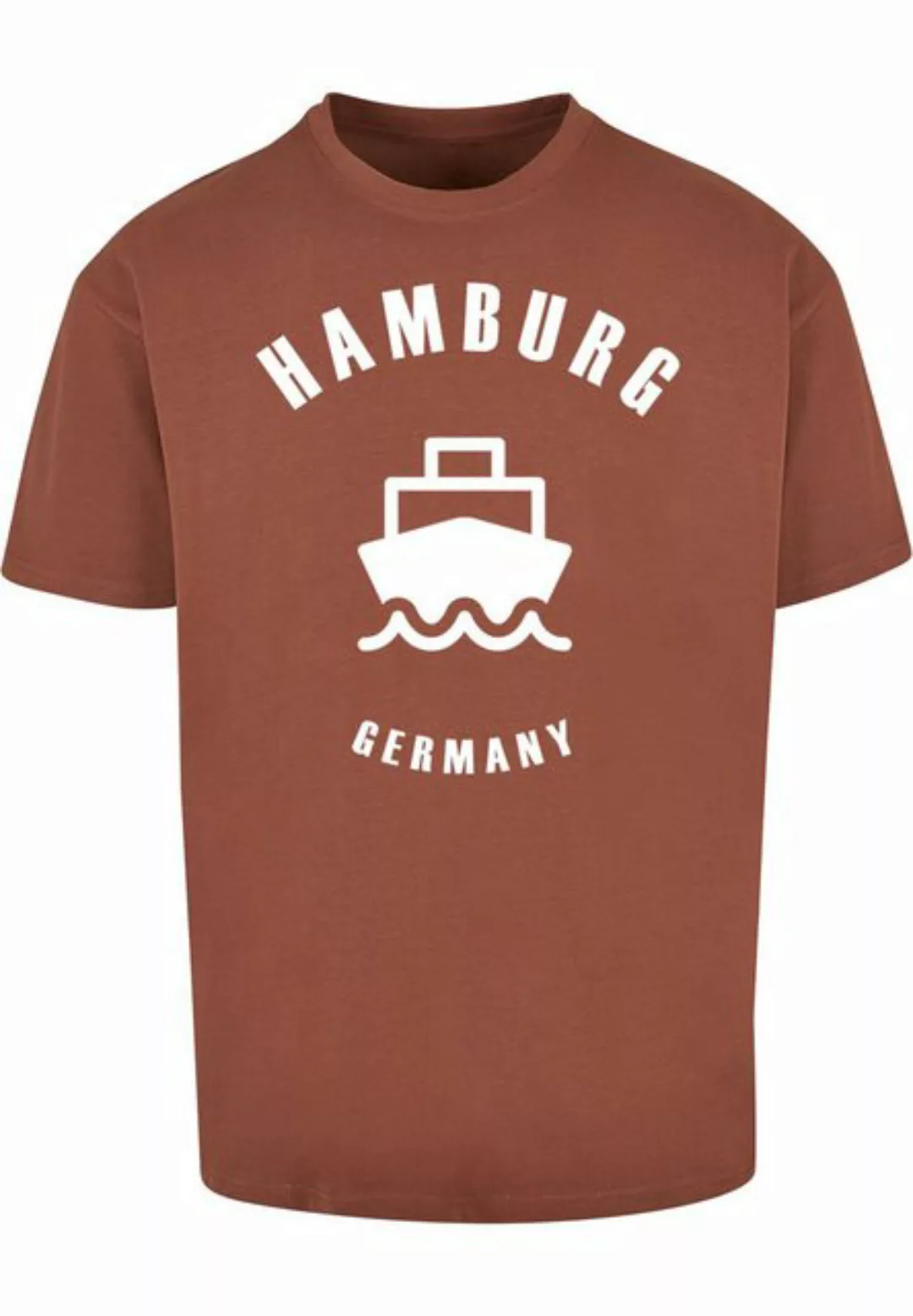 Merchcode T-Shirt Merchcode Herren Hamburg X Heavy Oversize Tee-BY102 (1-tl günstig online kaufen