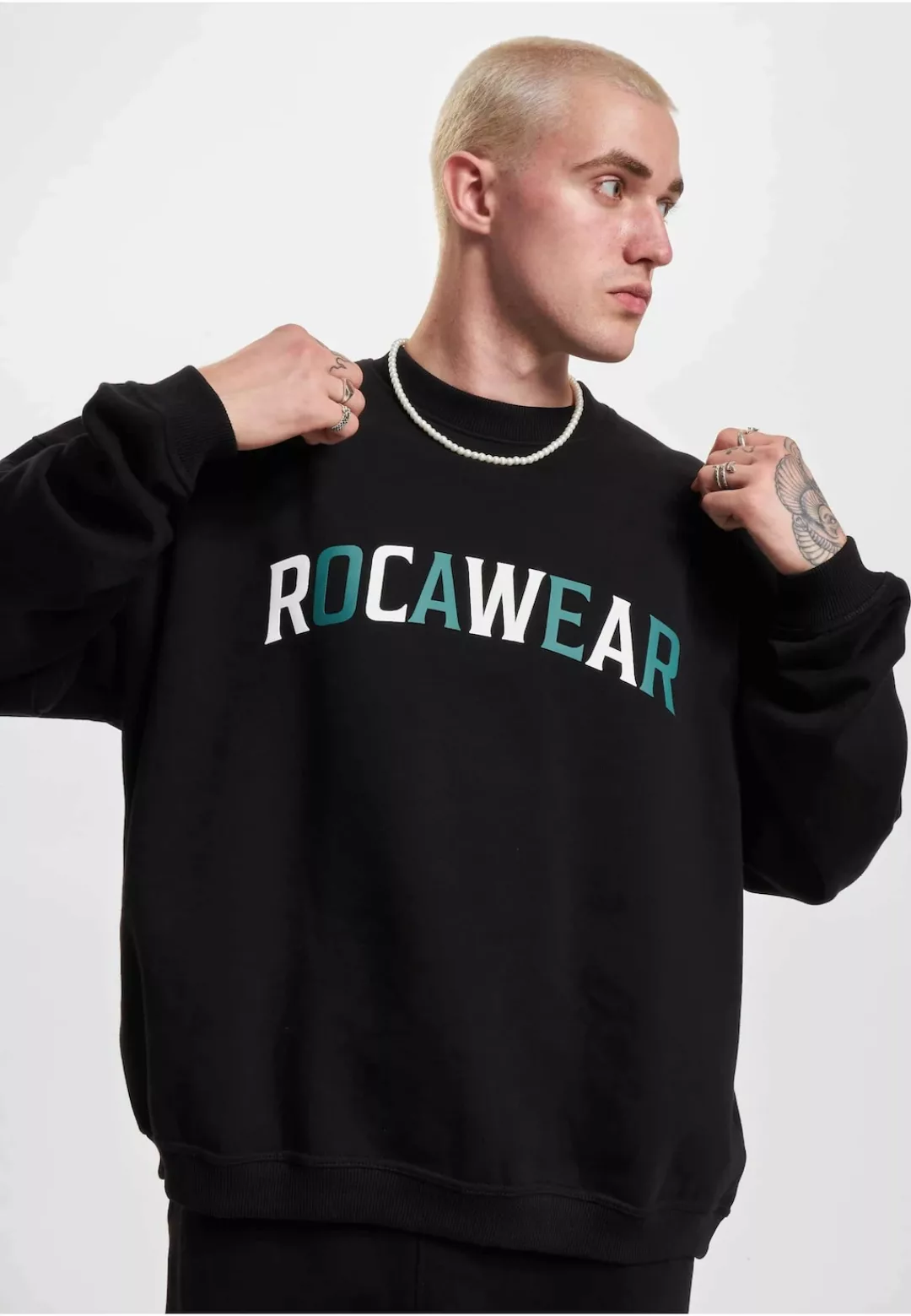 Rocawear Rundhalspullover "Rocawear Herren Rocawear School Pullover" günstig online kaufen