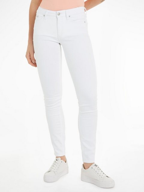 Calvin Klein Jeans Skinny-fit-Jeans MID RISE SKINNY in klassischer 5-Pocket günstig online kaufen