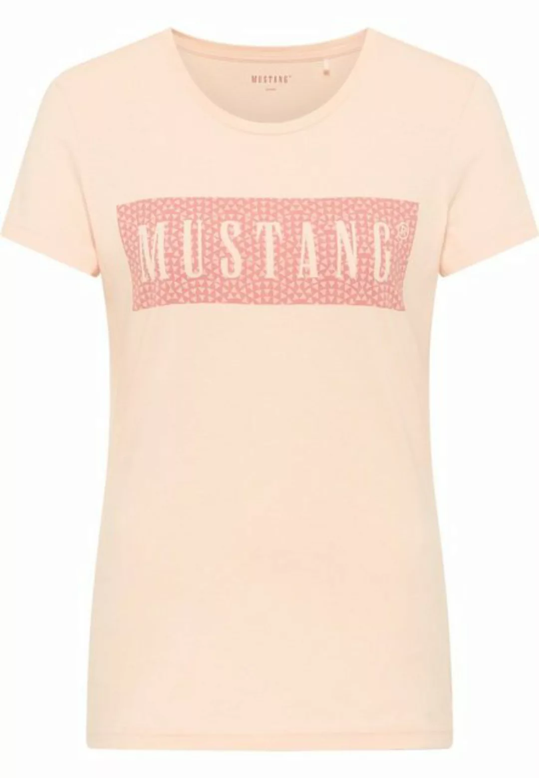 MUSTANG Kurzarmshirt Print-Shirt günstig online kaufen