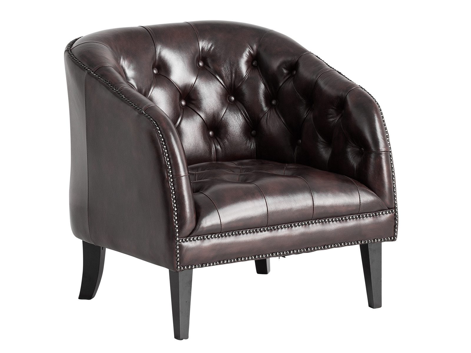 massivum Sessel Chesterfield Oakland Clubsessel Echtleder günstig online kaufen