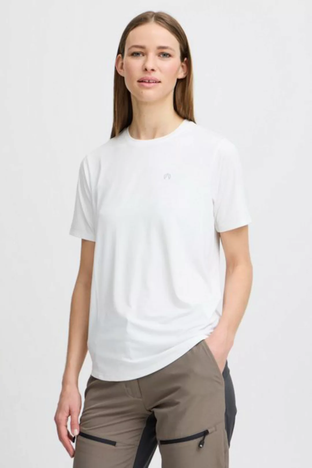 North Bend T-Shirt NBTaga W S/S Tee sportliches T-Shirt mit reflektierendem günstig online kaufen