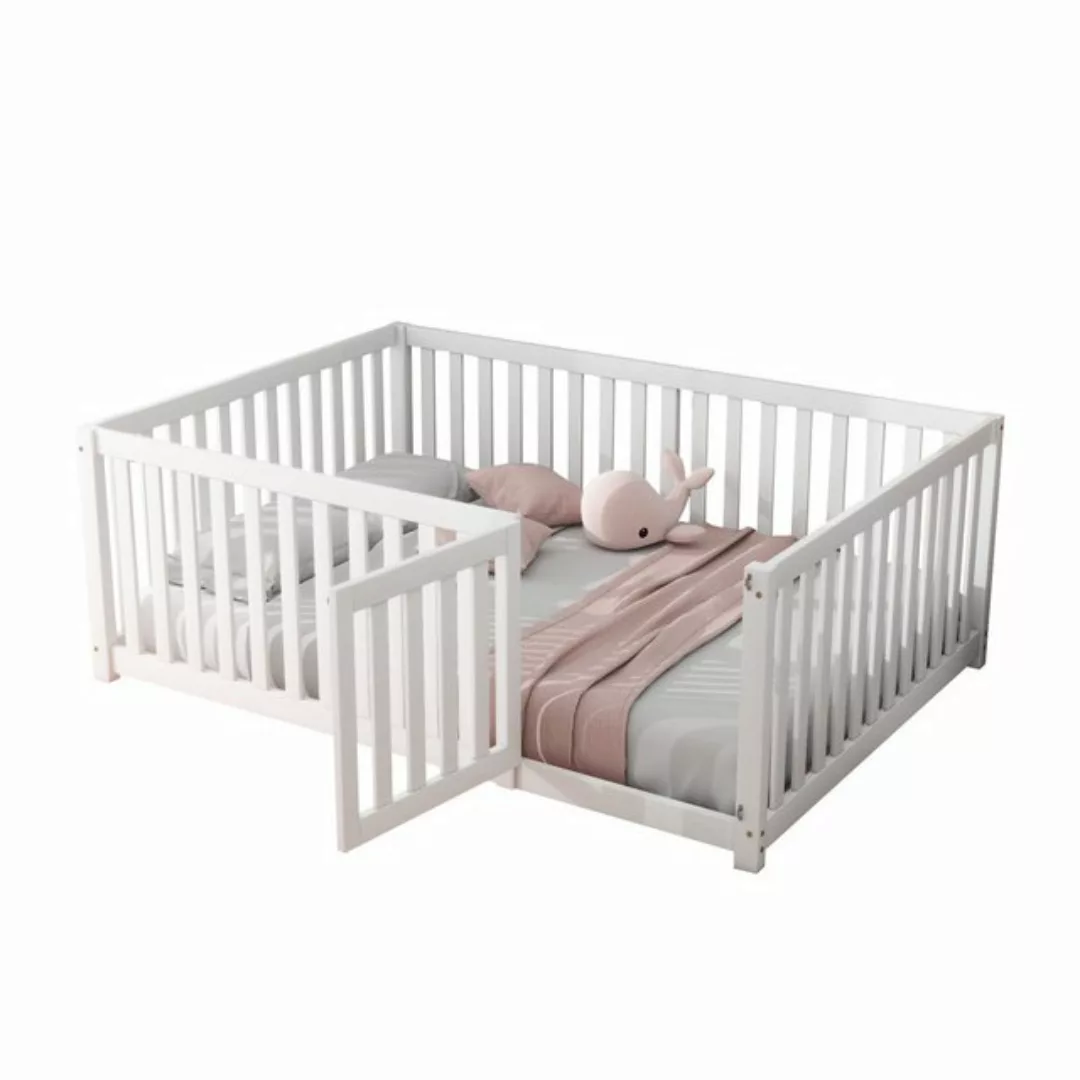 HAUSS SPLOE Kinderbett Einzelbett Holzbett Bettrahmen Kinderbett (140X200cm günstig online kaufen