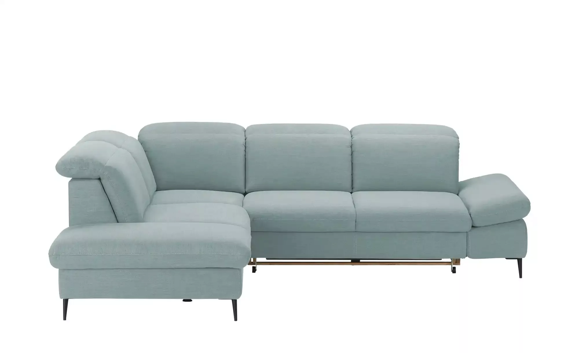 uno Ecksofa  Serra ¦ blau ¦ Maße (cm): B: 268 H: 81 T: 215 Polstermöbel > S günstig online kaufen