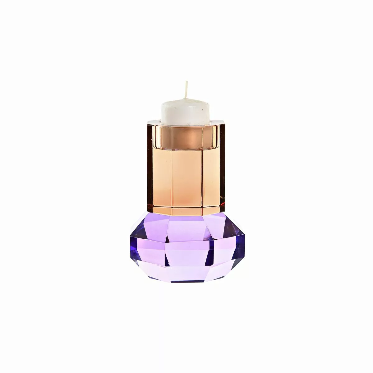 Kerzenschale Dkd Home Decor Kristall (9 X 9 X 12 Cm) günstig online kaufen