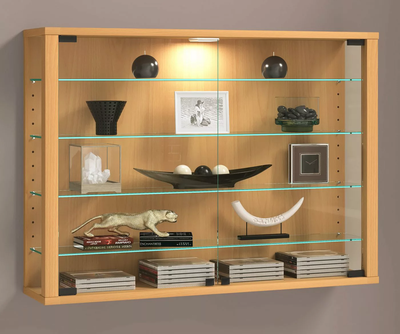 VCM Hängevitrine Wandvitrine Hängevitrine Glasvitrine Vitrosa L (1-St) günstig online kaufen