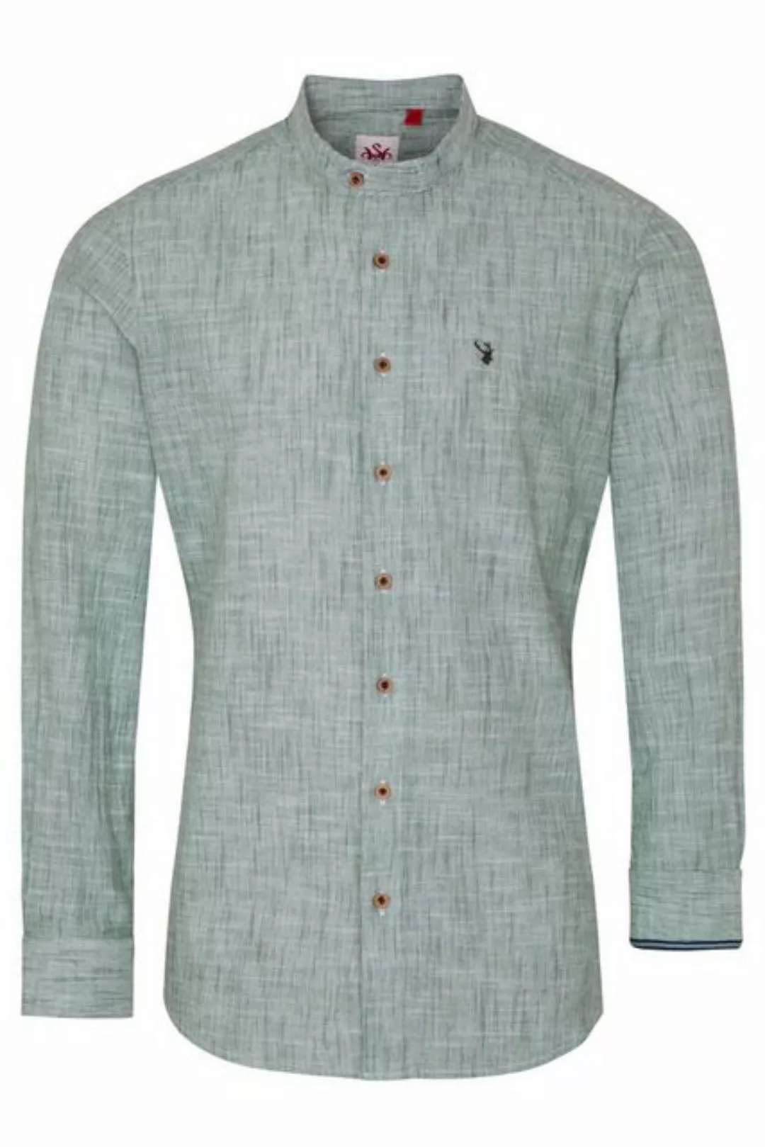 Spieth & Wensky Trachtenhemd Trachtenhemd - ARNOLD - jeans/weiß, tanne/weiß günstig online kaufen