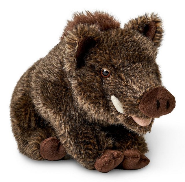 Uni-Toys Kuscheltier Wildschwein, sitzend - 18 cm (Höhe) - Plüsch-Schwein - günstig online kaufen