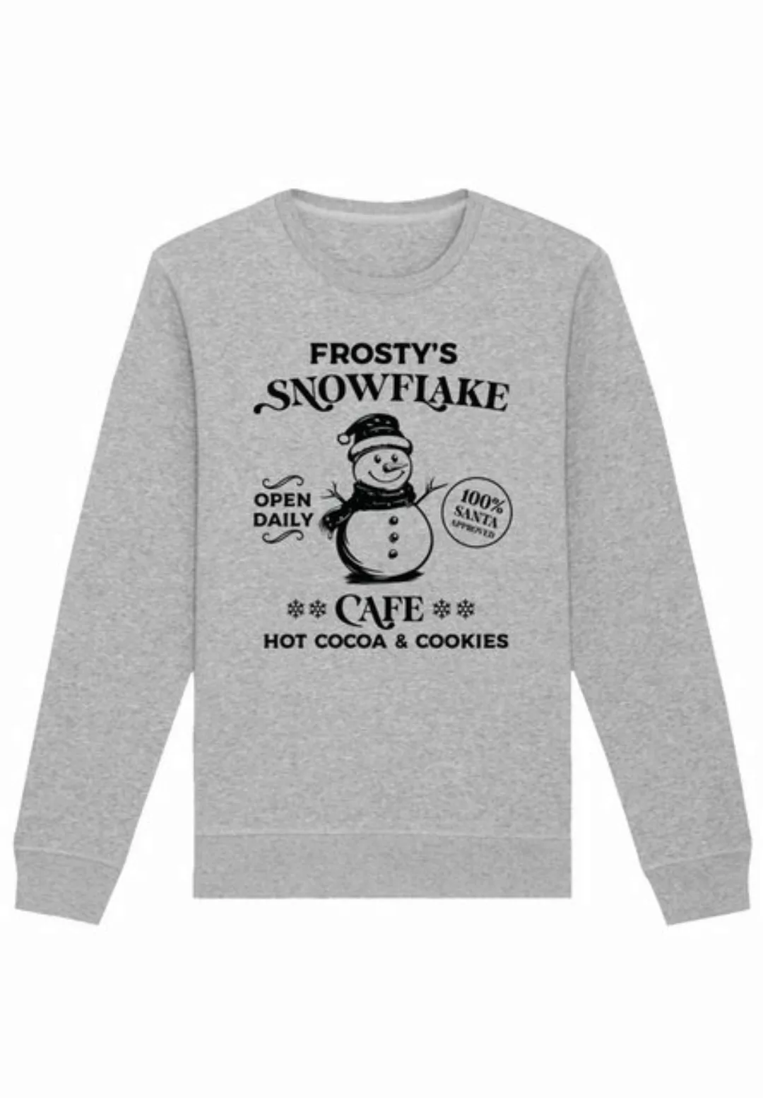 F4NT4STIC Sweatshirt Weihnachten Frostys Snowflake Cafe Retro Premium Quali günstig online kaufen