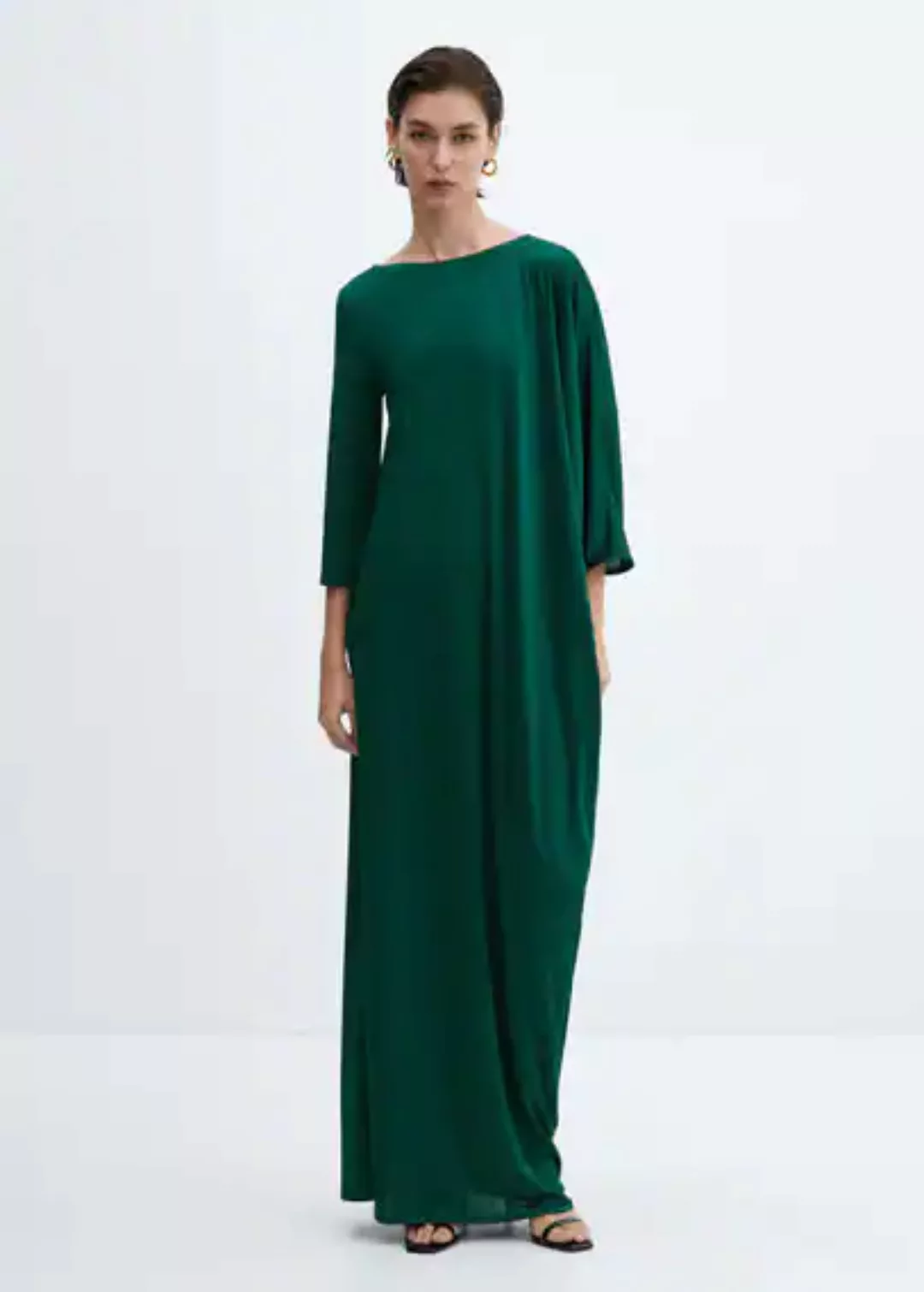 Drapiertes Kleid mit asymmetrischem Design günstig online kaufen