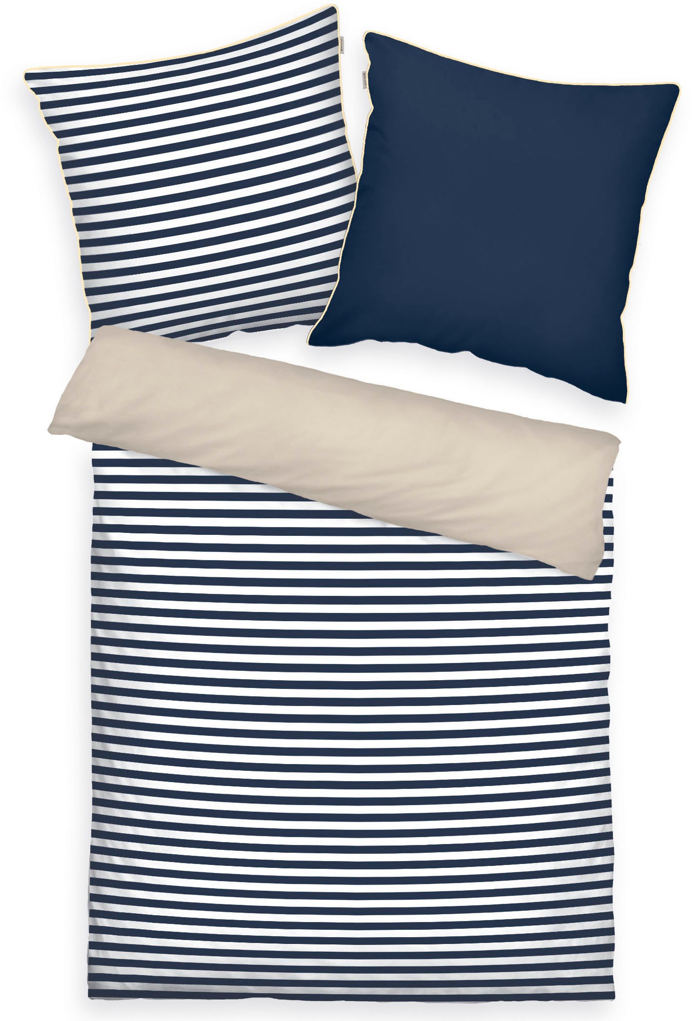 TOM TAILOR HOME Babybettwäsche »STRIPES WITH A KICK in Gr. 135x200cm, 155x2 günstig online kaufen