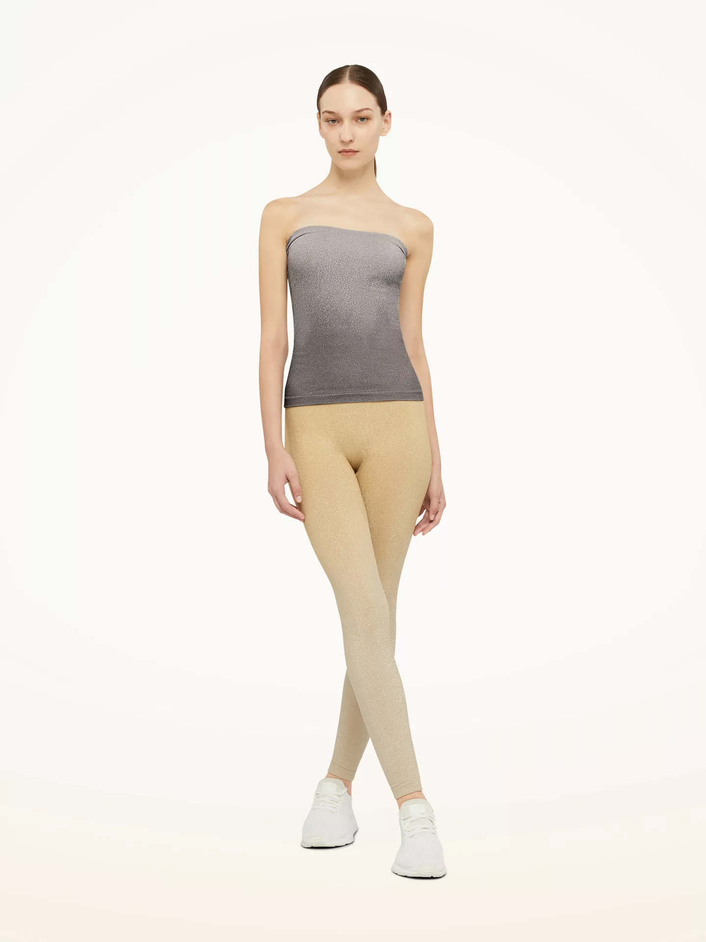 Wolford - Fading Shine Top Sleeveless, Frau, titanium shine, Größe: S günstig online kaufen