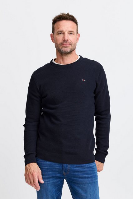 FQ1924 Strickpullover "Strickpullover FQKYLE structure crewneck knit" günstig online kaufen