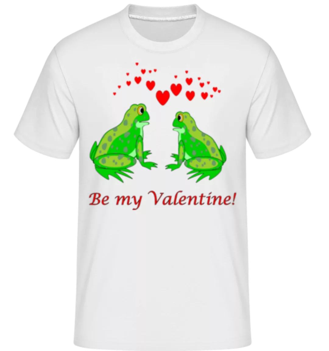 Frogs Be My Valentine · Shirtinator Männer T-Shirt günstig online kaufen