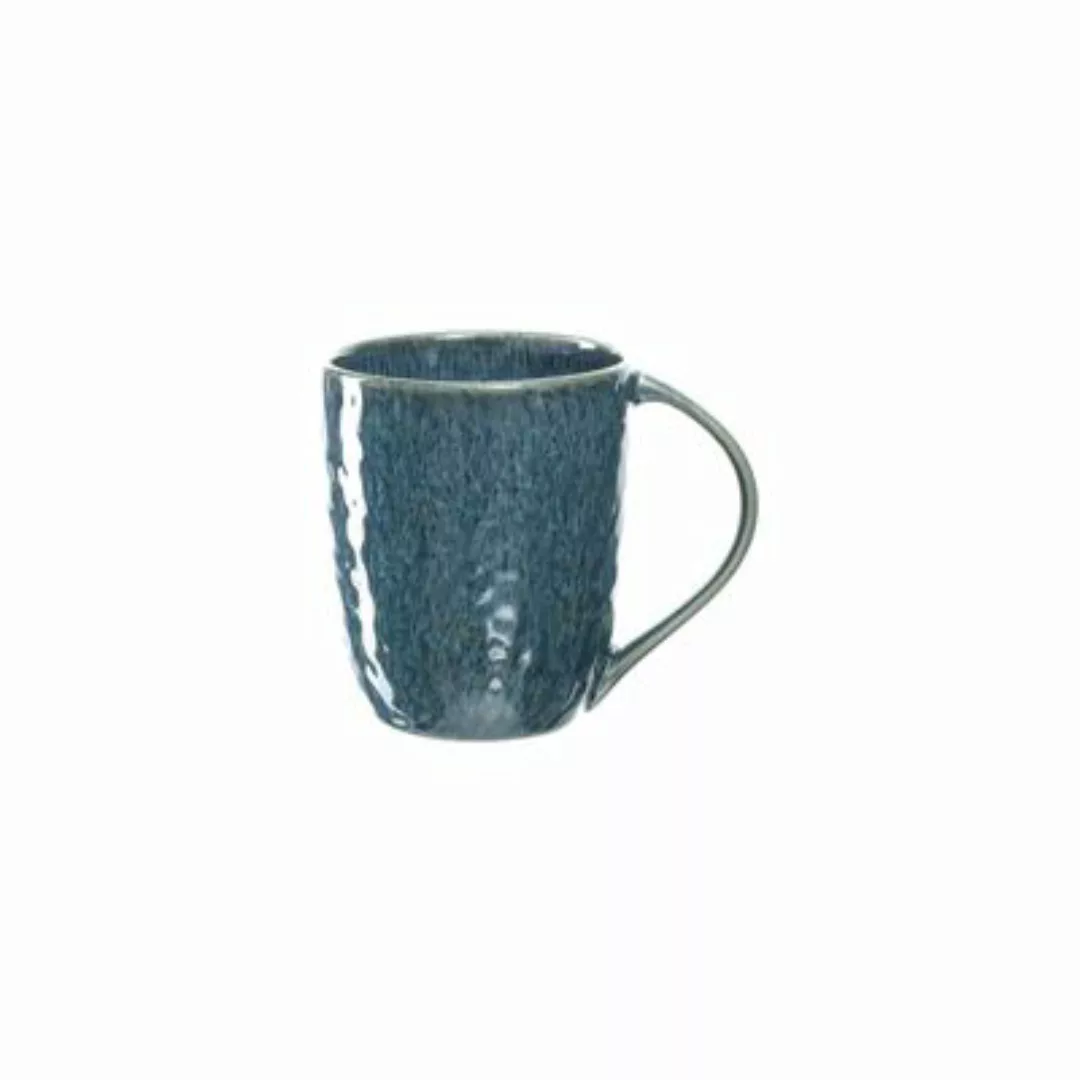 LEONARDO MATERA Keramikbecher 430 ml blau Kaffeebecher günstig online kaufen