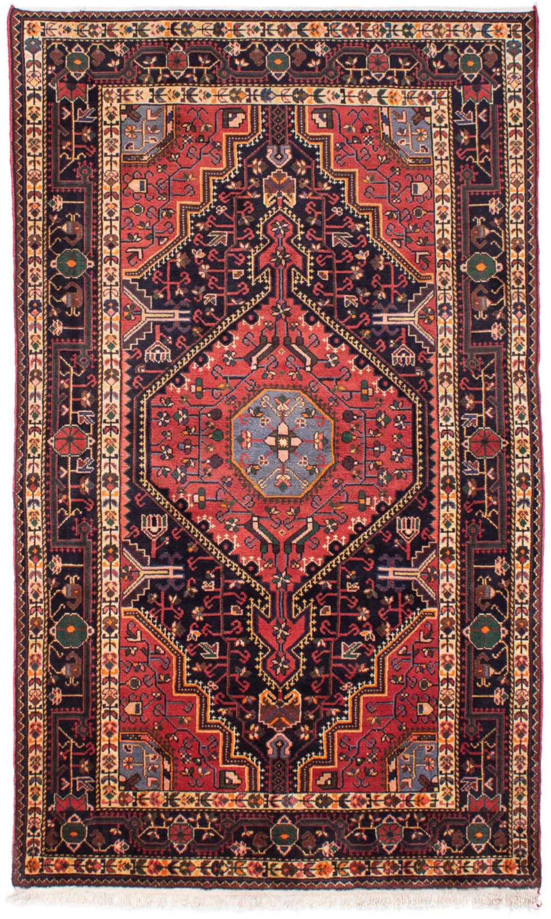 morgenland Orientteppich »Perser - Nomadic - 226 x 139 cm - rot«, rechtecki günstig online kaufen
