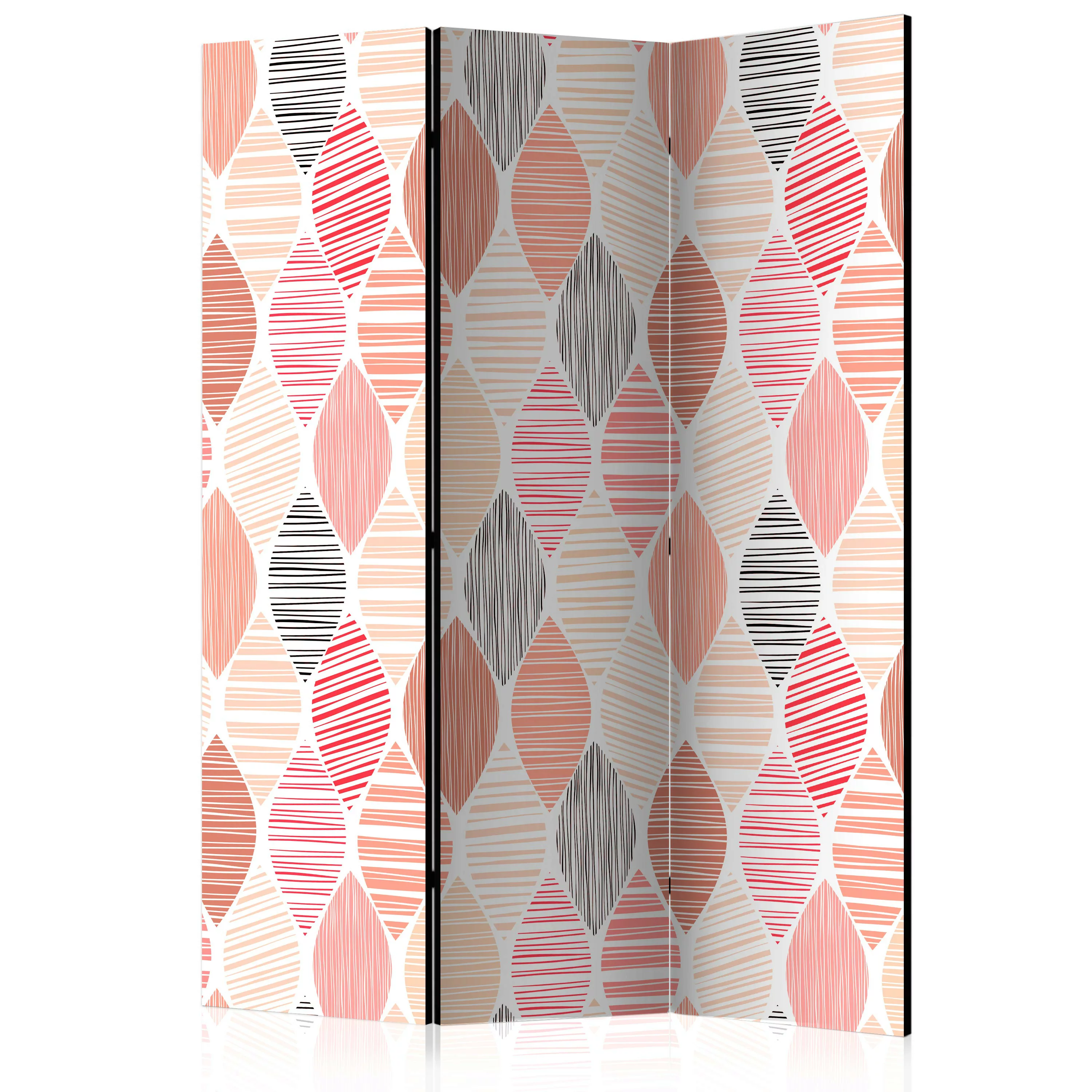 3-teiliges Paravent - Spring Leaves [room Dividers] günstig online kaufen