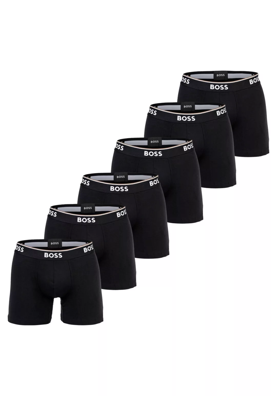 BOSS Boxershorts "Boxershort BoxerBr 3P Power 6er Pack" günstig online kaufen