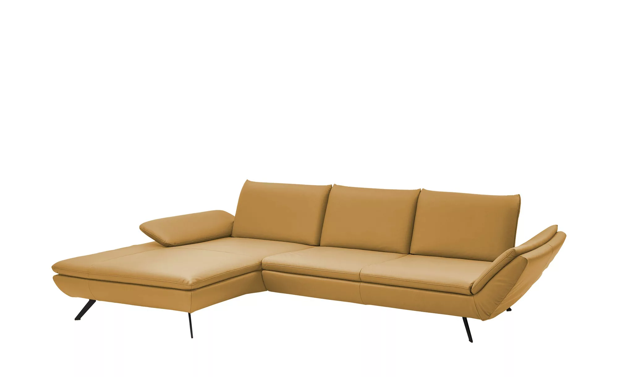 meinSofa Ecksofa  Luca ¦ gelb ¦ Maße (cm): B: 315 H: 88 T: 190 Polstermöbel günstig online kaufen