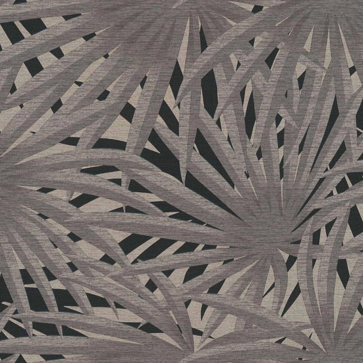 Bricoflor Palmen Tapete in Creme Weiß Helle Vliestapete mit Palmenblätter D günstig online kaufen