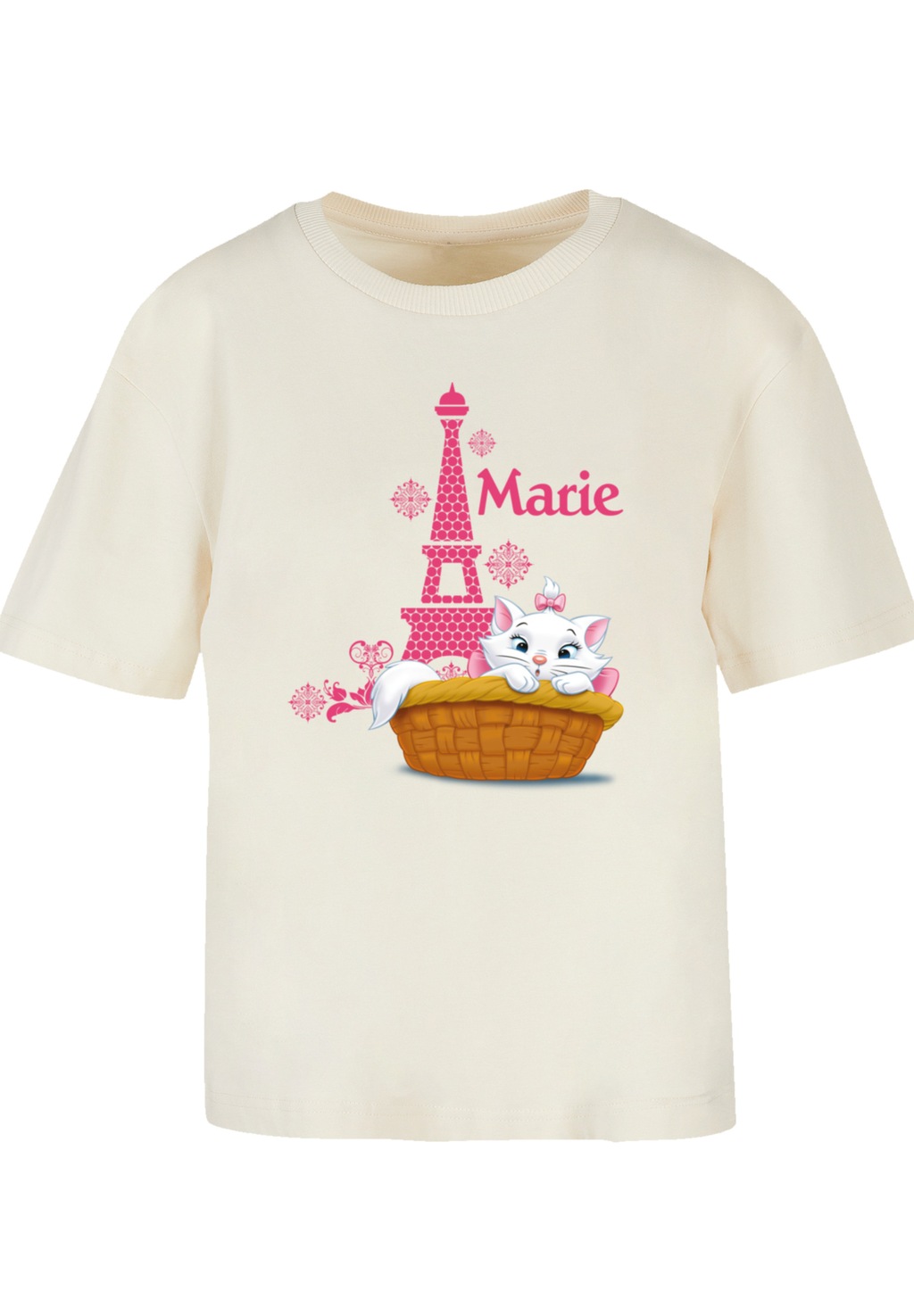 F4NT4STIC T-Shirt "Disney Aristocats Marie Eiffel tower Basket", Premium Qu günstig online kaufen