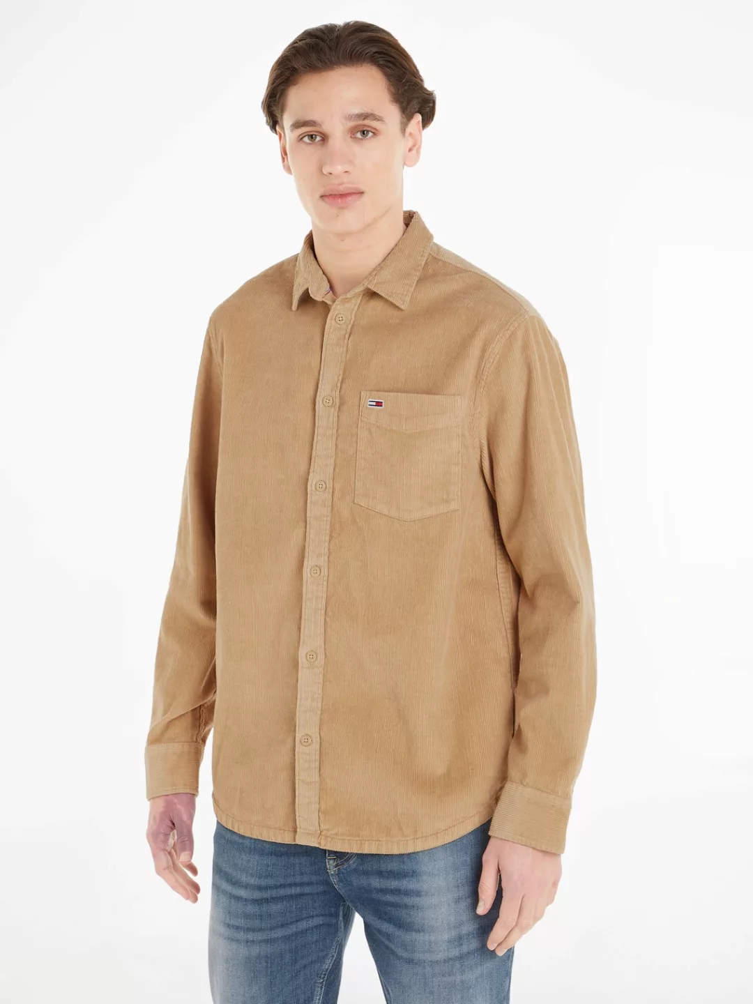 Tommy Jeans Langarmhemd "TJM RLX CORDUROY SHIRT" günstig online kaufen
