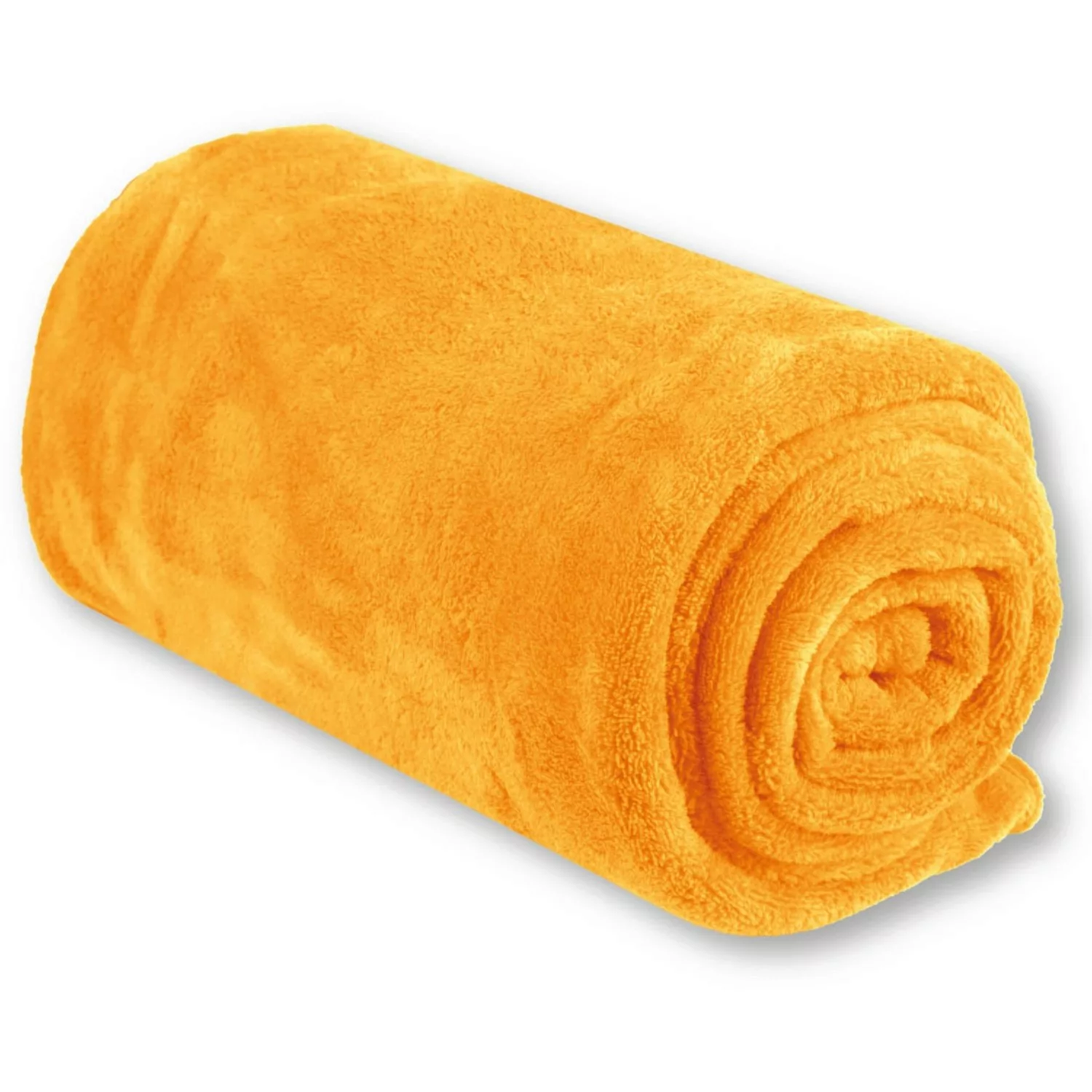 Bestlivings Babydecke Mikrofaser Bestlivings Hellorange 90 x 140 cm günstig online kaufen