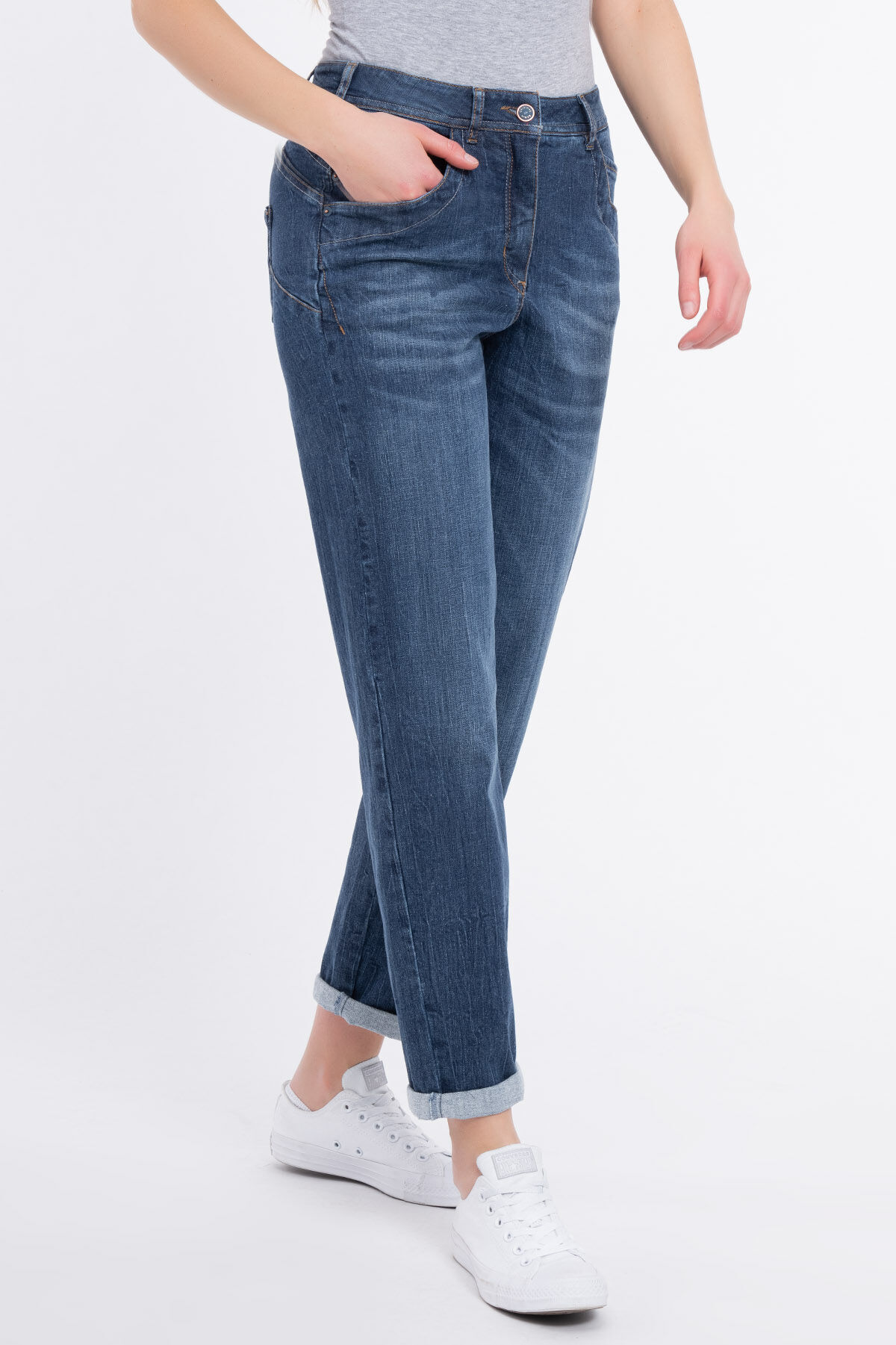 Recover Pants Relax-fit-Jeans "Cindy", mit zahlreichen Details günstig online kaufen