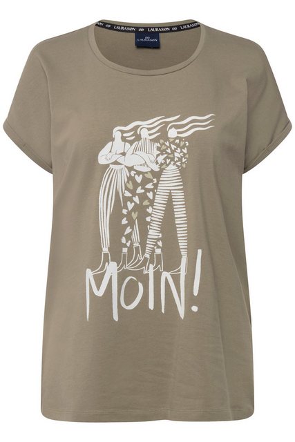 Laurasøn Rundhalsshirt T-Shirt oversized Frauen Motiv Rundhals günstig online kaufen