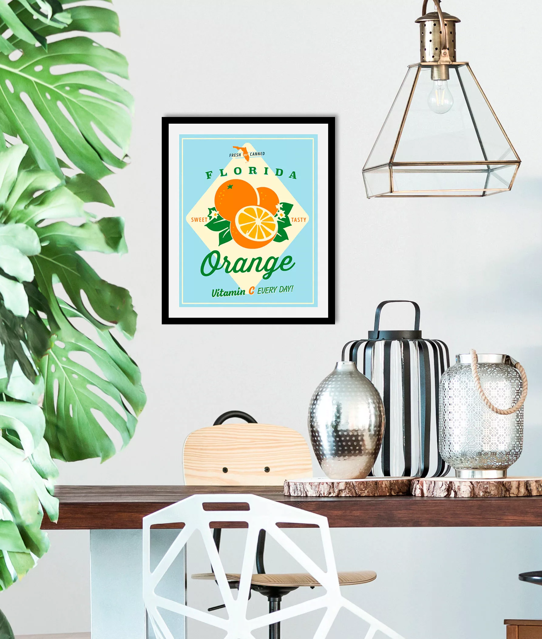 queence Bild »Florida Orange«, (1 St.), gerahmt günstig online kaufen