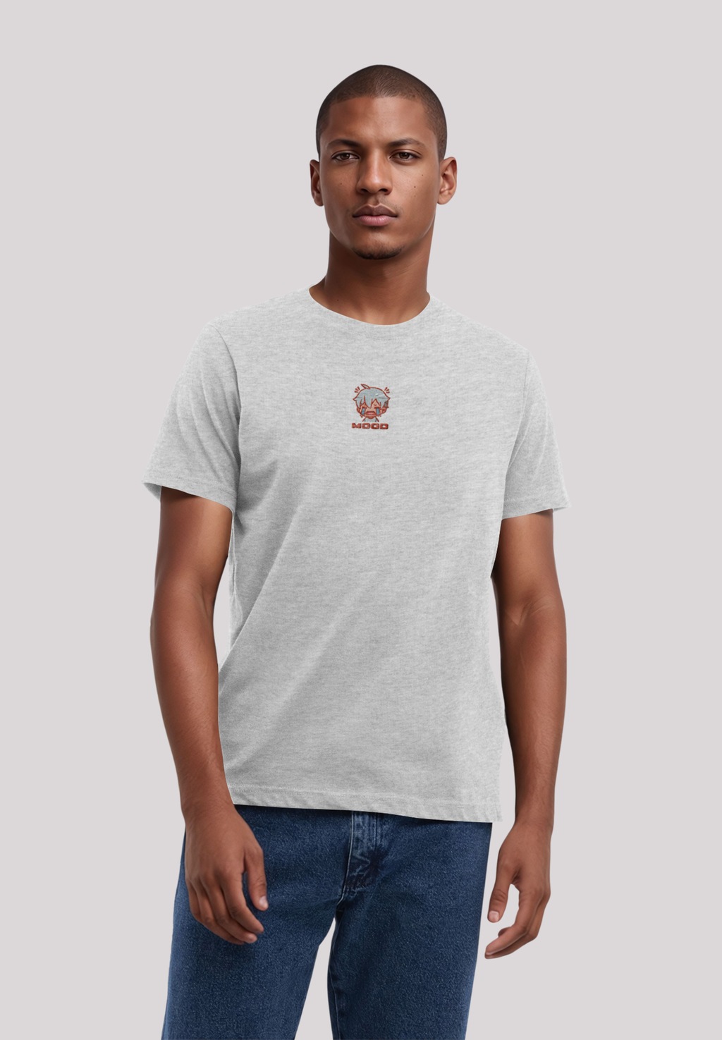 F4NT4STIC T-Shirt "Mood Stickerei", Premium Qualität günstig online kaufen