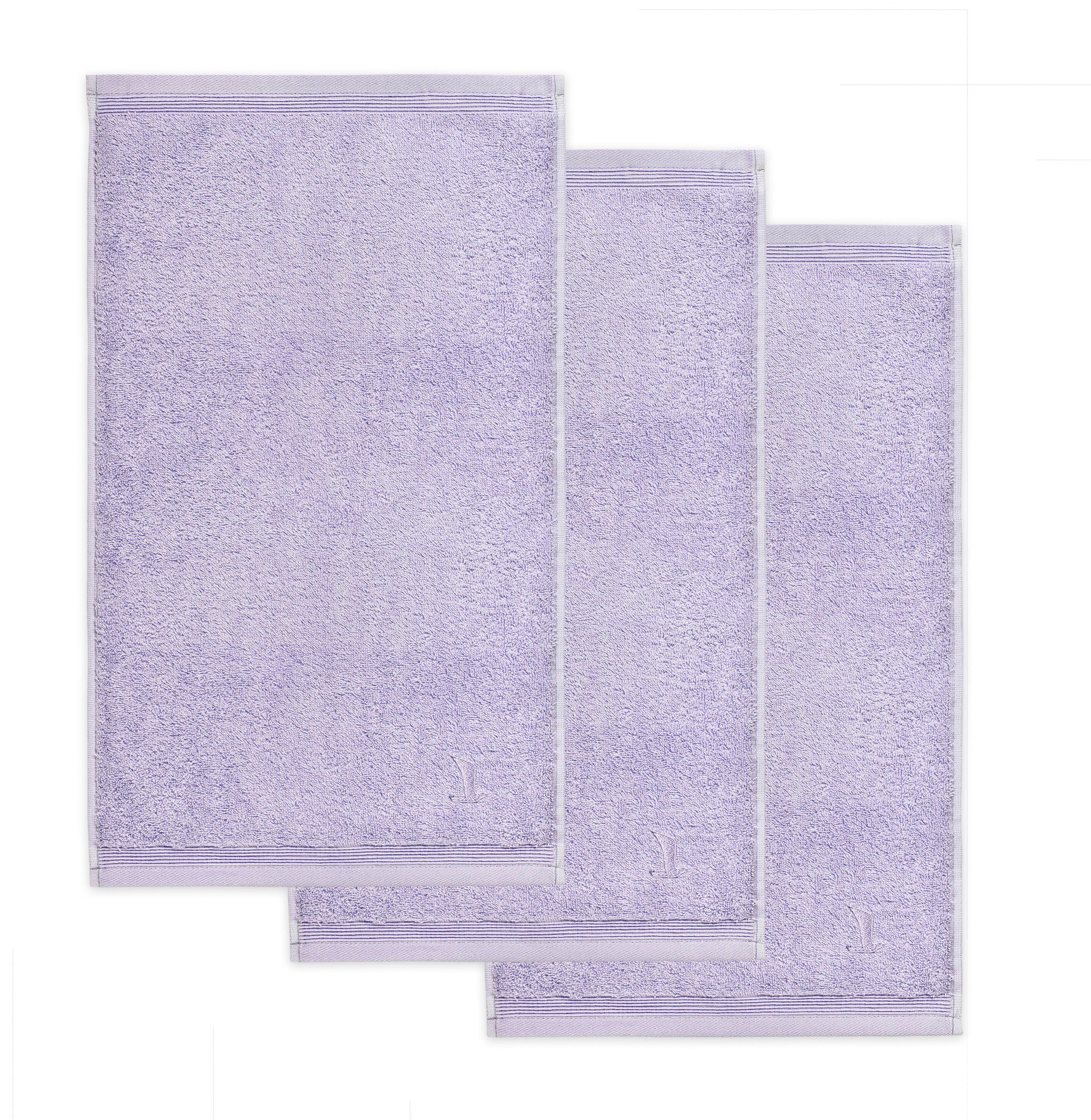 Möve Gästehandtuch Gästetuch "Superwuschel" 3er-Pack, Frottier, günstig online kaufen