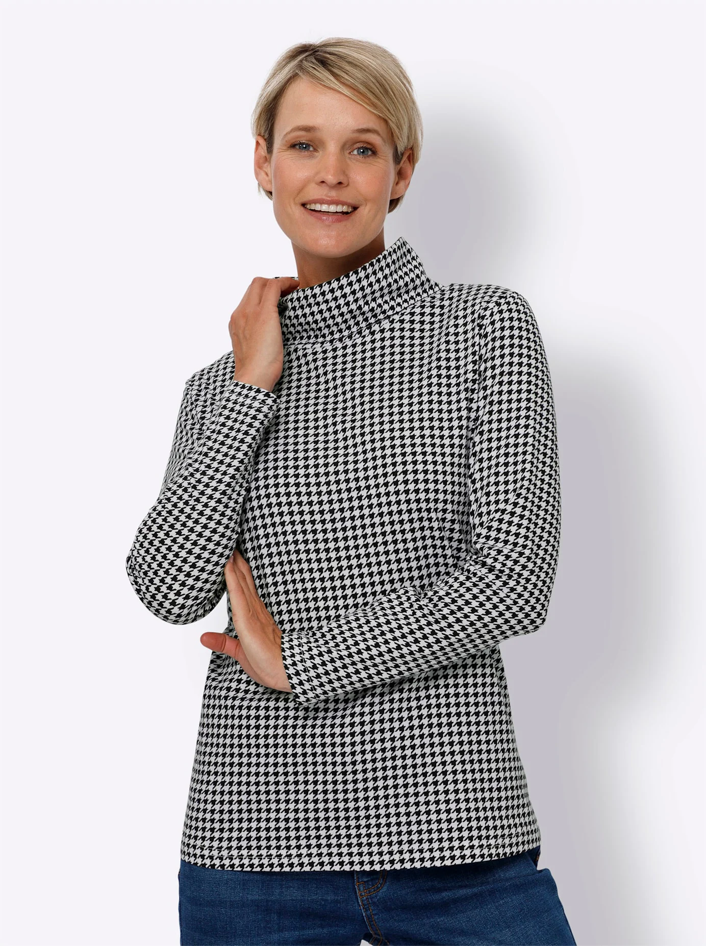 Classic Basics Rollkragenshirt "Langarm-Shirt", (1 tlg.) günstig online kaufen