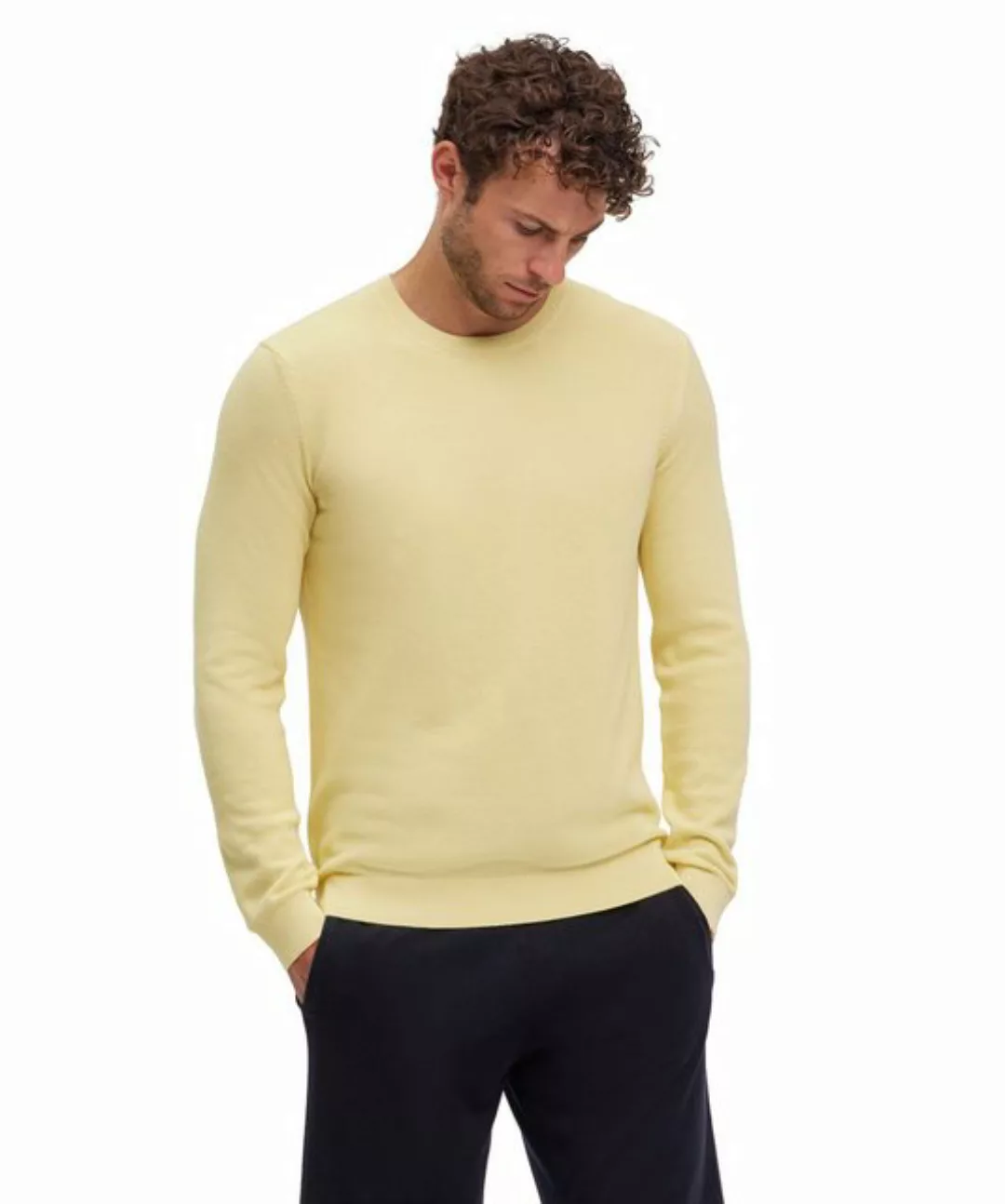 FALKE Strickpullover (1-tlg) mit Bio-Baumwolle günstig online kaufen