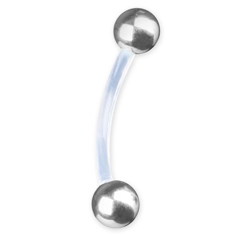 viva-adorno Augenbrauenpiercing 1,2mm Intim Piercing Banane günstig online kaufen