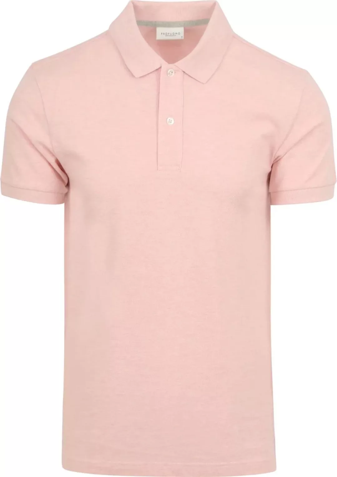 Profuomo Piqué Poloshirt Rosa - Größe M günstig online kaufen