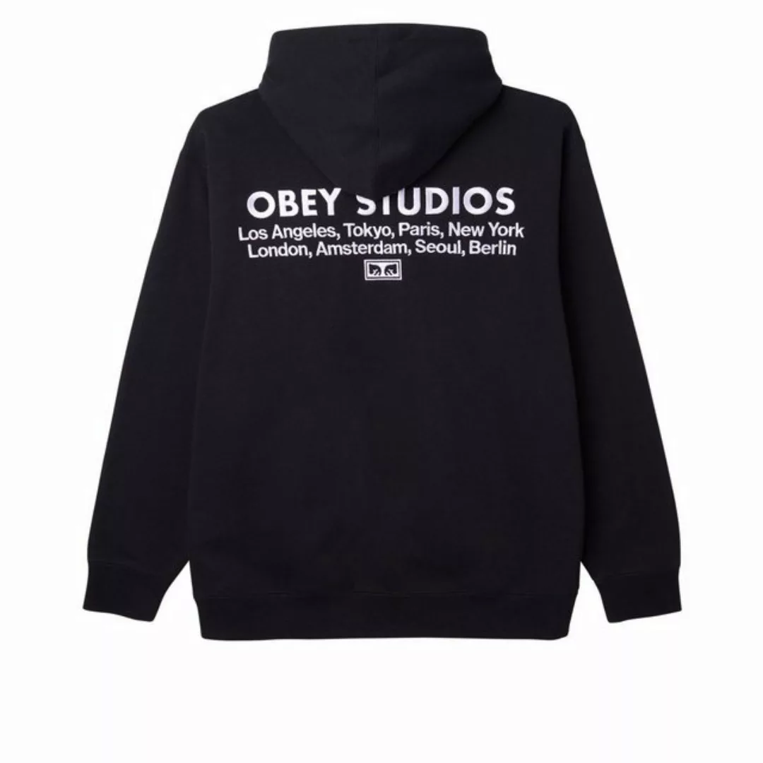 OBEY Hoodie Hoodie Obey Studios Hood, G XXL, F black (1-tlg) günstig online kaufen